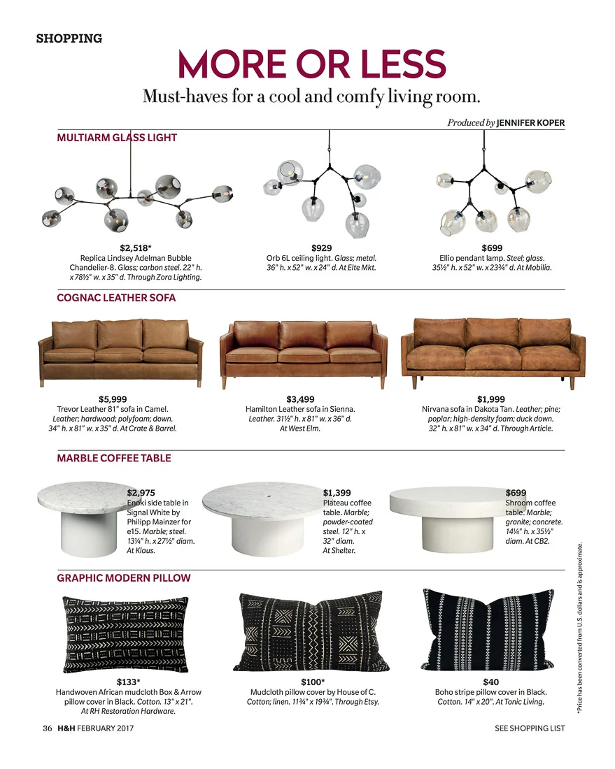 Jennifer Koper Design Editorial